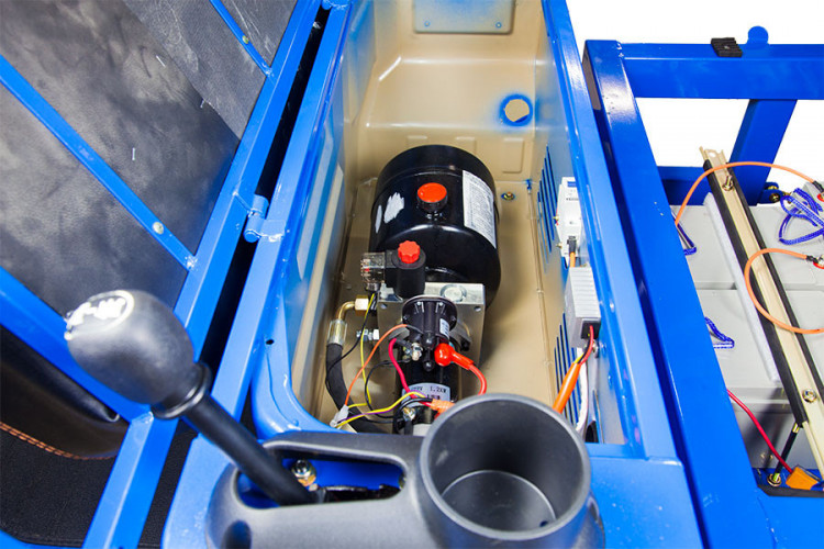 Грузовой электрический трицикл Rutrike D5 1700 гидравлика в Ростове